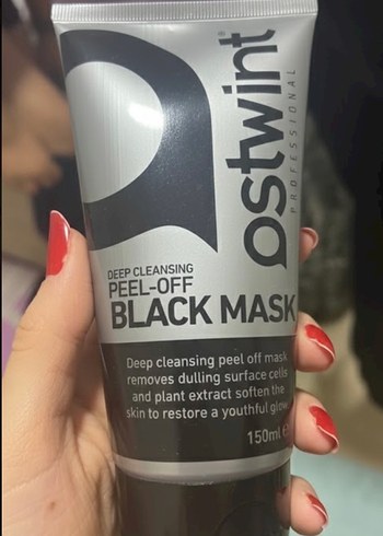 Ostwint Siyah Maske Soyulabilir Derin Temizlik 150ml - Görsel 2