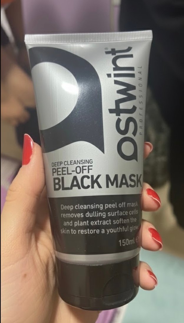 Ostwint Siyah Maske Soyulabilir Derin Temizlik 150ml - Görsel 2