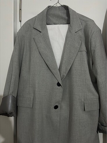 Diğer Gri blazer Ceket