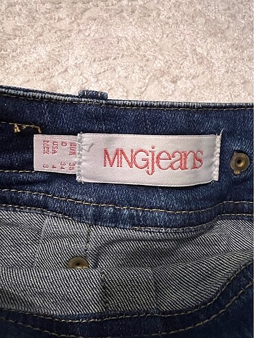 Mango 36 kot etek - Görsel 5