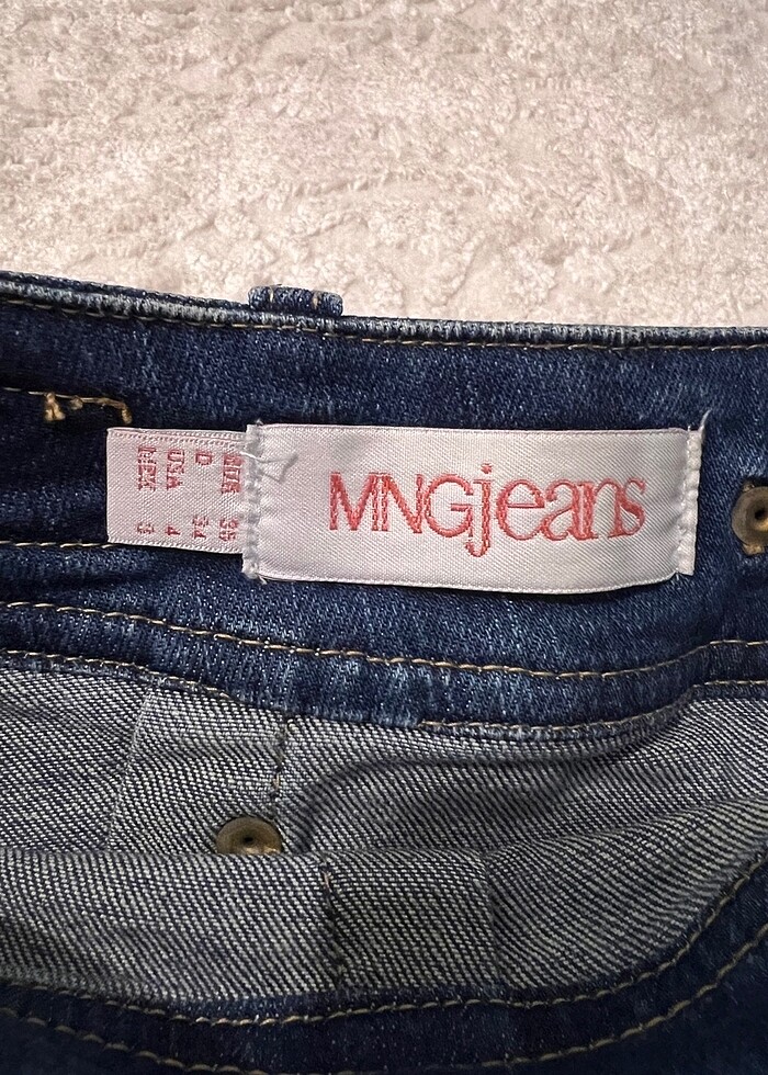 Mango 36 kot etek - Görsel 5