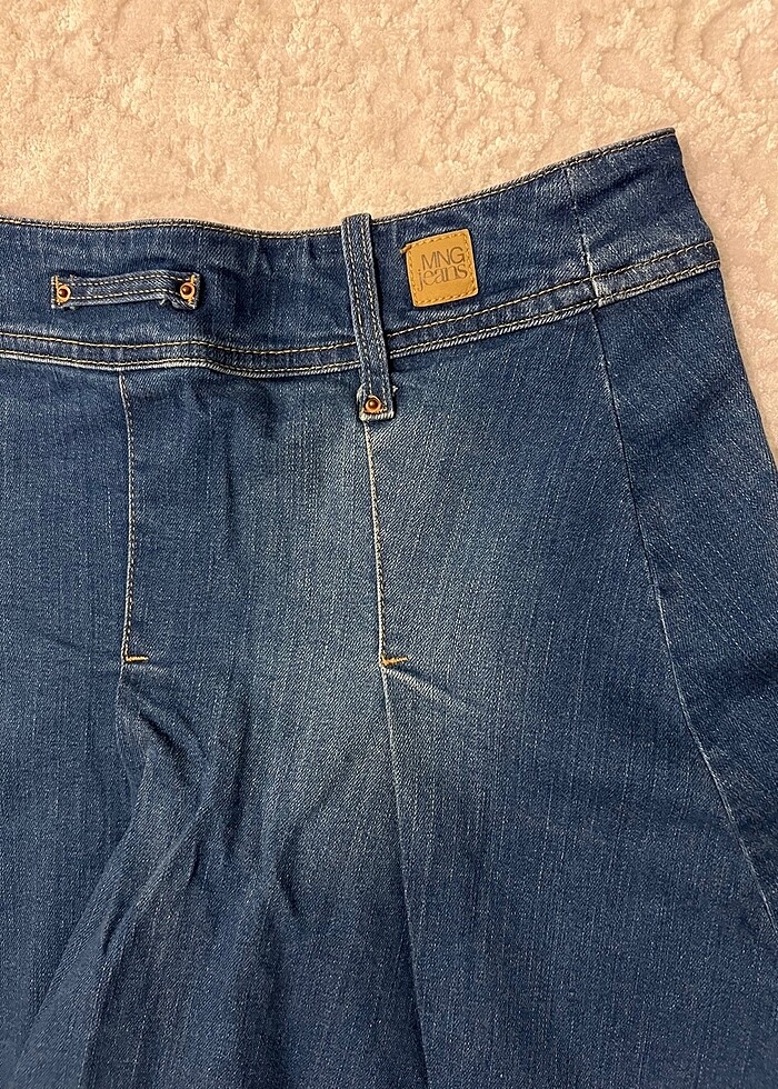 Mango 36 kot etek - Görsel 4