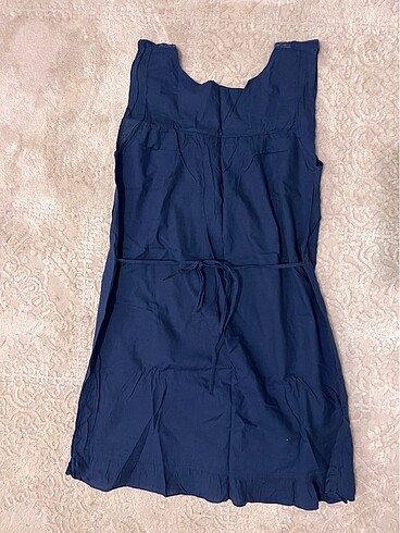 H&M lacivert S elbise - Görsel 4