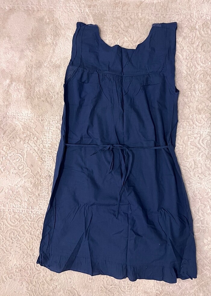 H&M lacivert S elbise - Görsel 4