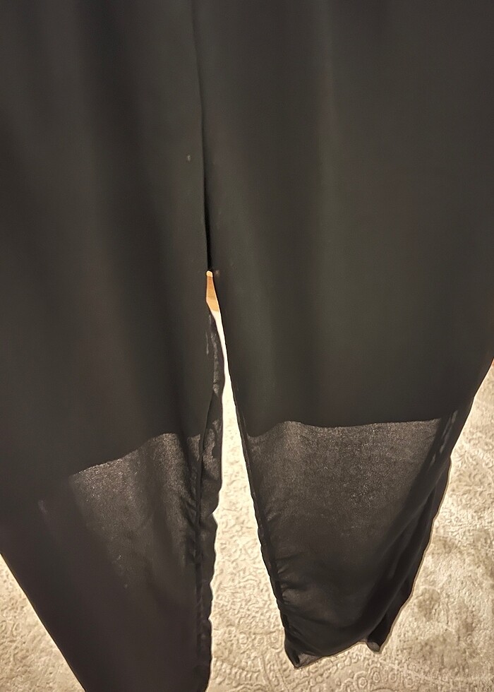 Sense S siyah askılı tulum - Görsel 5