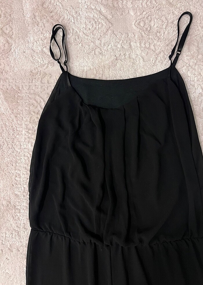 Sense S siyah askılı tulum - Görsel 3