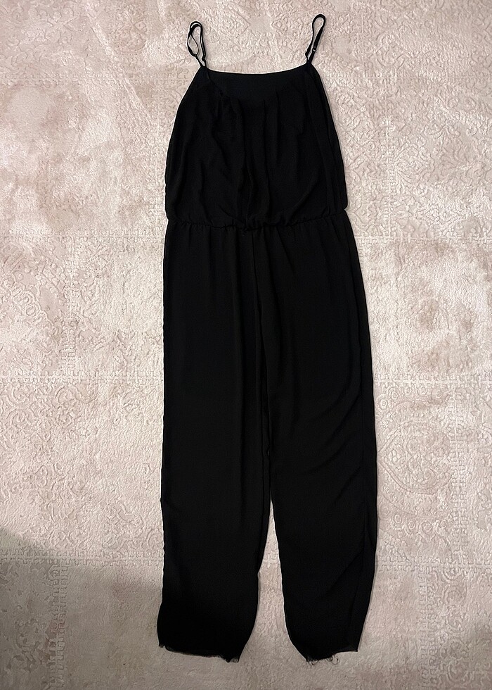 Sense S siyah askılı tulum - Görsel 2