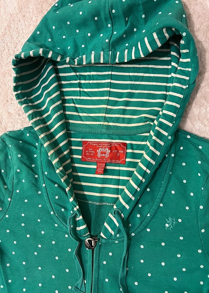 Edc yeşil s sweatshirt - Görsel 2