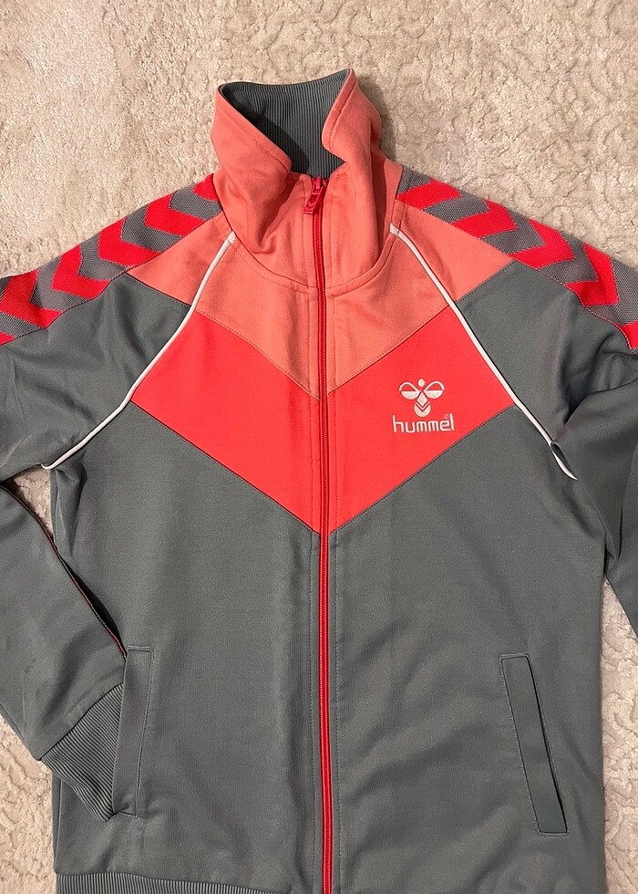 Hummel S gri eşofman üstü - Görsel 2