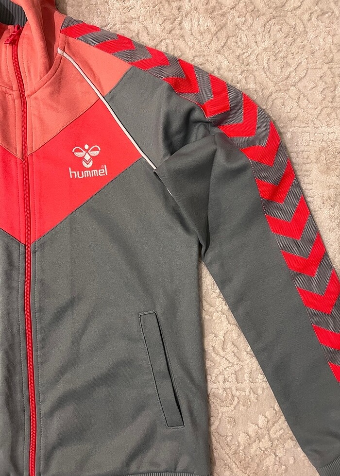 Hummel S gri eşofman üstü - Görsel 3