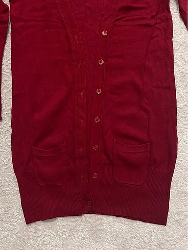 Zara Zara M Bordo hırka