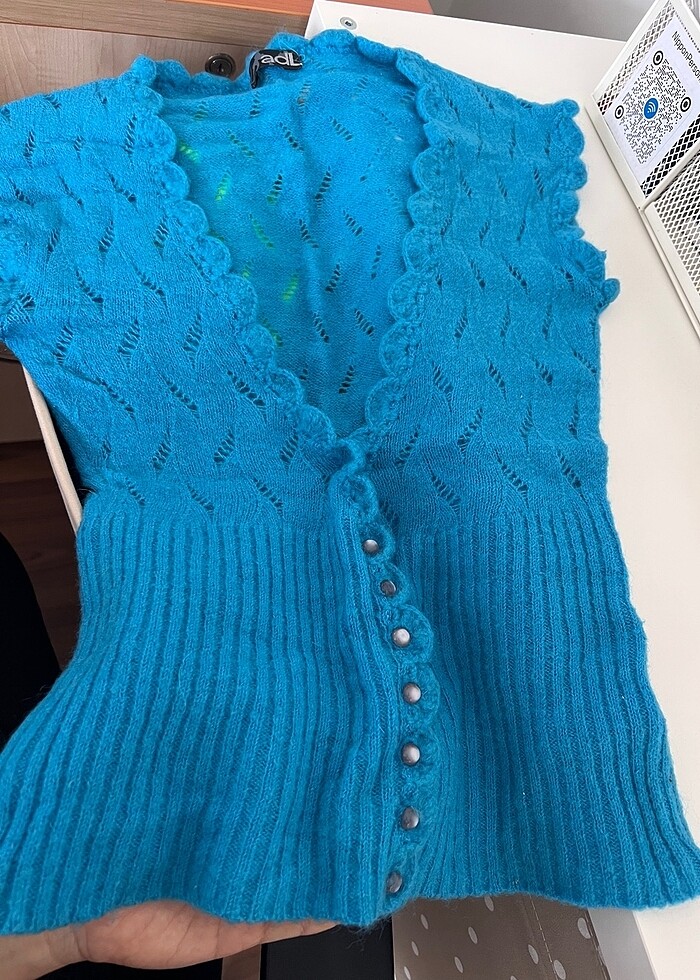 ADL s beden mavi süveter - Görsel 3