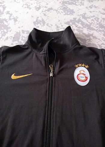 7 Yaş Beden Erkek Çocuk Siyah Fermuarlı Sweatshirt