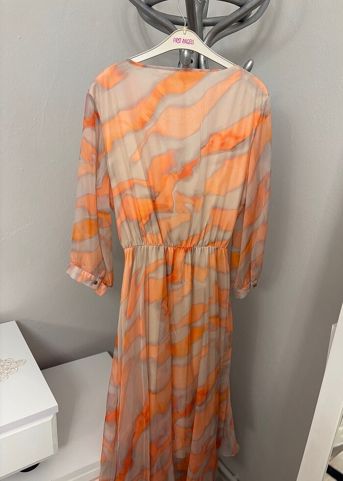 Şifon Elbise - Görsel 3