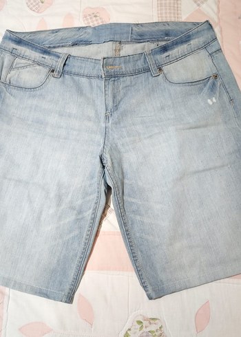 Kadın Açık Mavi Denim Şort