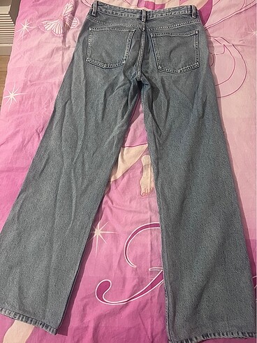 36 Beden mavi Renk Vintage geniş paça pantolon MASSİMO DUTTİ