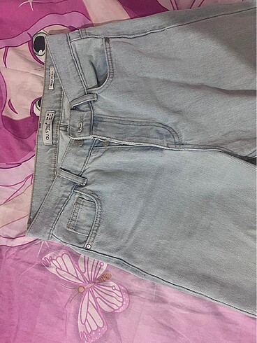 REGULAR FIT GENİŞ PAÇA KOT PANTOLON