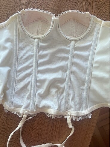 diğer Beden beyaz Renk BRALET KORSE CROP TOP
