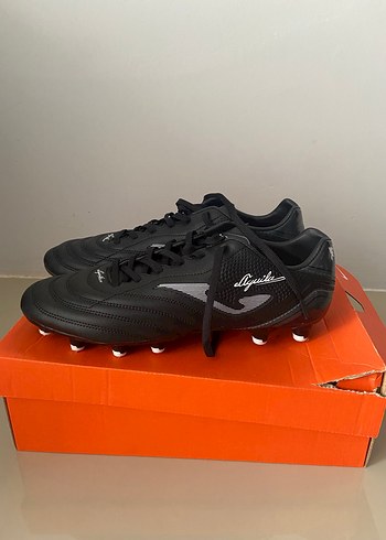 Siyah Erkek Futbol Ayakkabısı Bağcıklı - Görsel 4