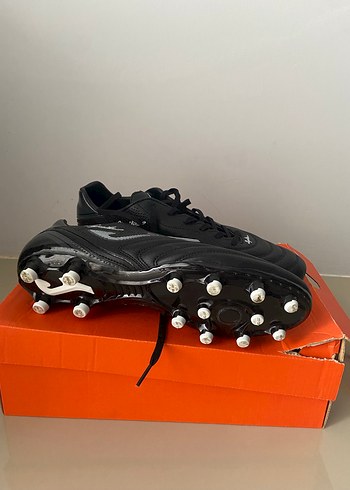 Siyah Erkek Futbol Ayakkabısı Bağcıklı - Görsel 2