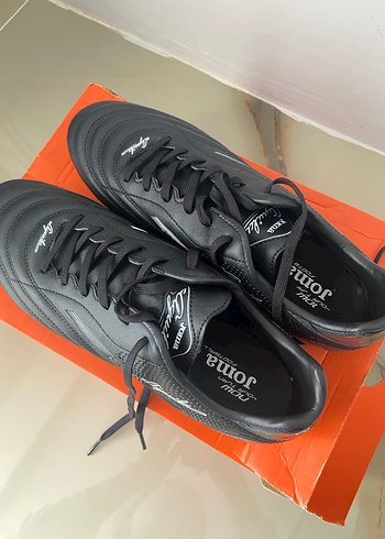 Siyah Erkek Futbol Ayakkabısı Bağcıklı - Görsel 6