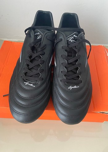 Siyah Erkek Futbol Ayakkabısı Bağcıklı - Görsel 3