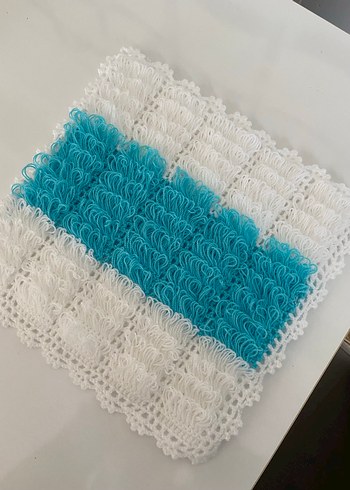 Renkli Mavi Banyo Süngeri - Görsel 3