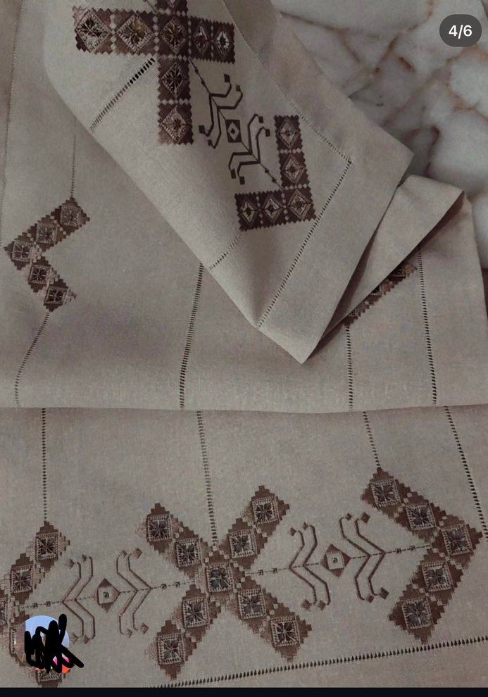 Bej İşlemeli Ranır - Görsel 2