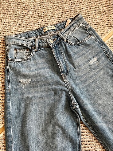 38 Beden mavi Renk Addax jean