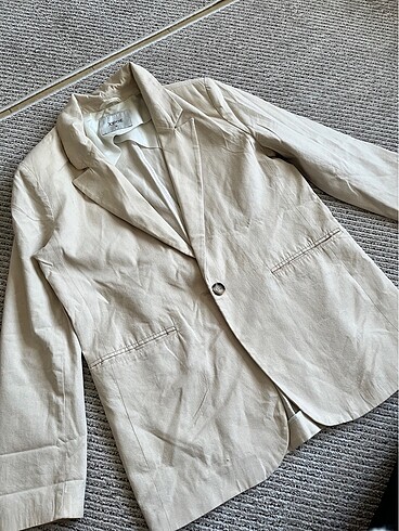 m Beden Bej blazer lcw