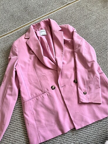 Bershka pembe blazer
