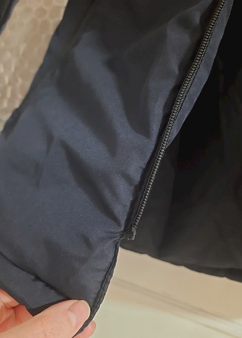 Erkek Çocuk siyah Düğmeli Kaban lacivert - Görsel 3