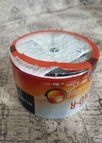 Sony DVD-R 50'li Paket 4.7GB - Görsel 2