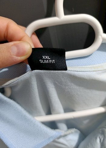 Erkek Beyaz Polo Tişört, Kısa Kollu, Rahat Kesim - Görsel 4