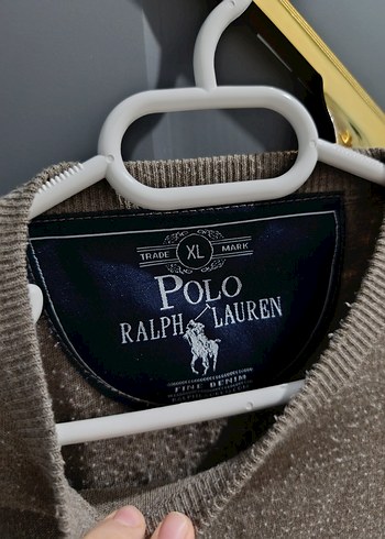 Gri Polo Erkek Triko Sweatshirt - Görsel 4