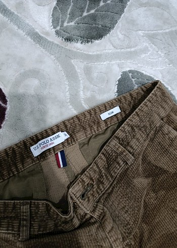 Erkek Kahverengi Bol Kesim Midi Pantolon - Görsel 3