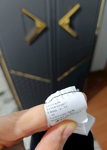 Siyah Balıkçı Yaka Örgü Kazak - Görsel 5