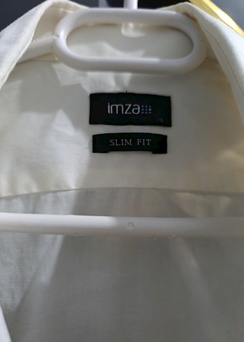 Erkek Beyaz Klasik Keten Gömlek - Görsel 2