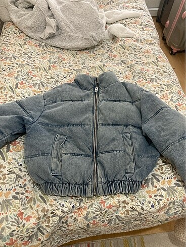 s Beden mavi Renk Bershka mont