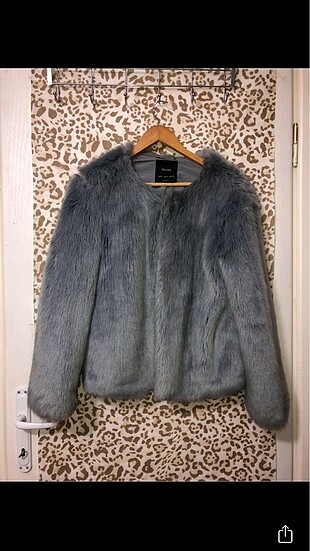 bershka kürk peluş kürk