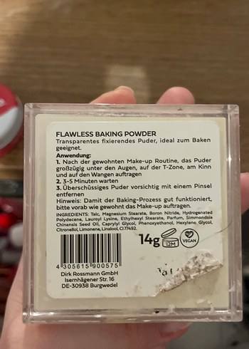 Rival Me Flawless Baking Powder - Görsel 2