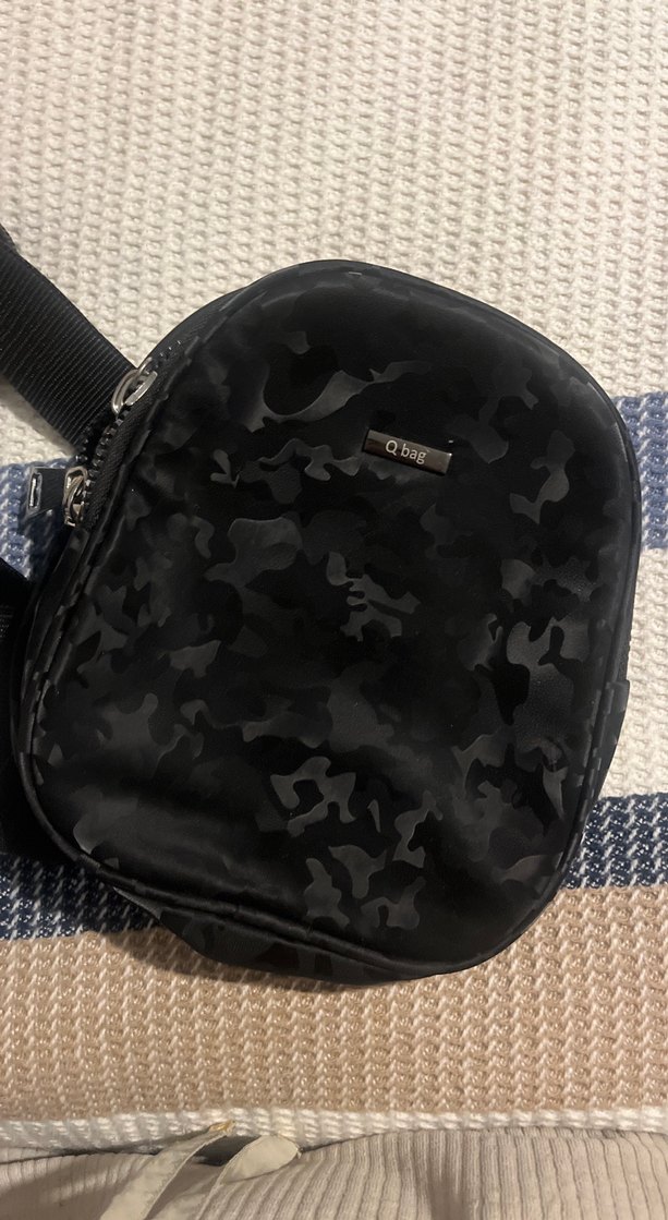 Siyah Kamuflaj Desenli kadın Omuz Çantası - Görsel 2