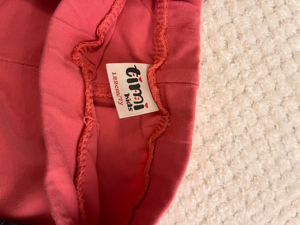 Kız Çocuk Bohem Tarz Gri Fermuarlı Tayt - Görsel 2