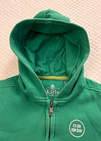 Erkek Çocuk Fermuarlı Kapüşonlu Sweatshirt - Görsel 2