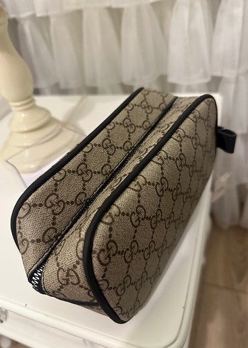 Klasik Desenli Kadın Makyaj Çantası - Görsel 3