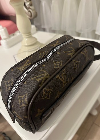 Kahverengi Deri Erkek Clutch Çanta - Görsel 3