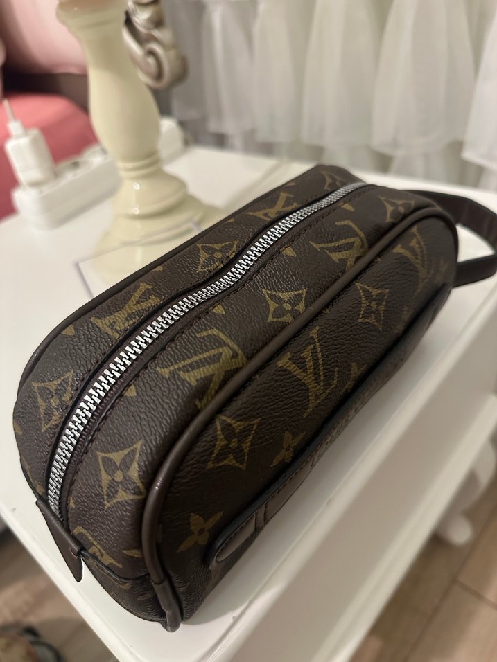 Kahverengi Deri Erkek Clutch Çanta - Görsel 3