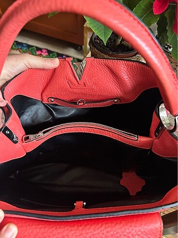Beden pembe Renk Louis Vuitton Deri Çanta