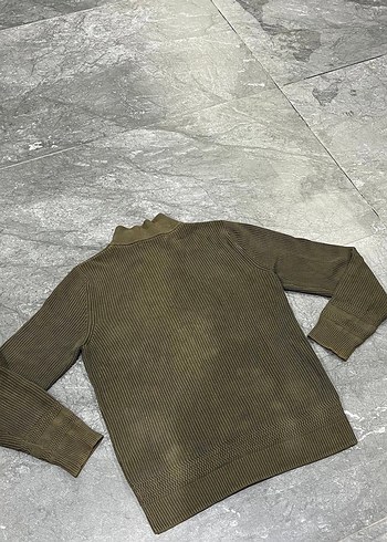 Zara Zara Fermuarlı Erkek Triko Hırka