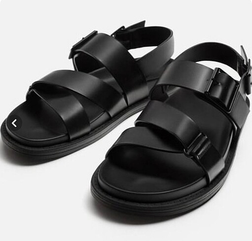 Zara Erkek Tokalı Sandalet
